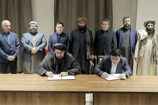 A new contract for the operation of the Hairatan - Mazar-i-Sharif railway was signed
