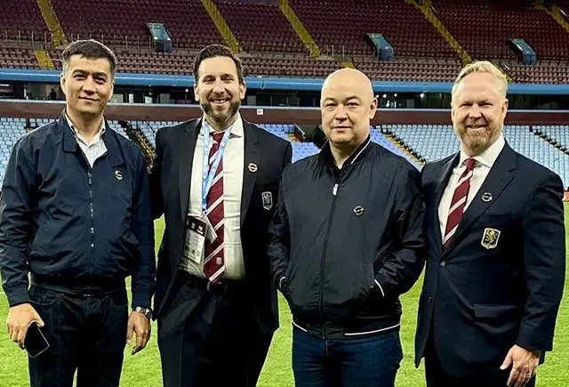 Aston Villa заинтересован в сотрудничестве с Узбекистаном по развитию футбола
