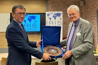 The leadership of the French Institute of International and Strategic Relations holds a meeting with Uzbek experts