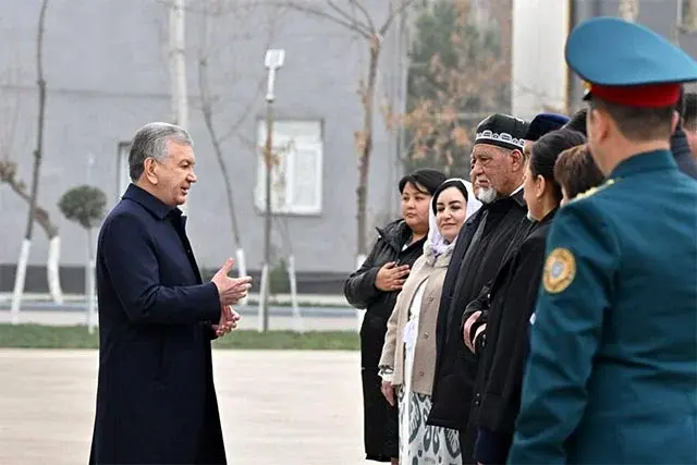 Президентимиз маҳалладаги бунёдкорлик билан танишди