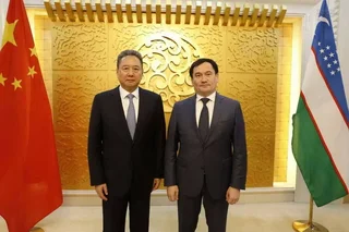 Ilkhom Makhkamov meets with Chinese transport minister