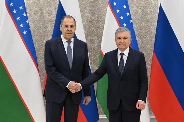 O‘zbekiston Prezidenti Rossiya tashqi ishlar vazirini qabul qildi