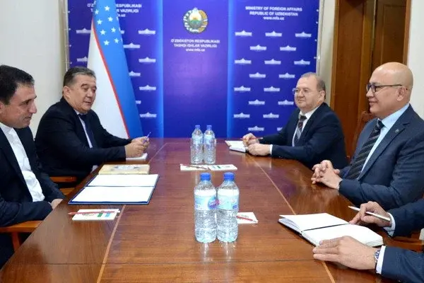 Furkat Sidikov receives the Ambassador of Iran
