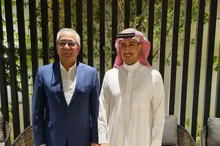 The Special Representative of the President holds talks with the Deputy Head of the Main Directorate for Planning Political Affairs of Saudi Arabia