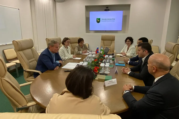 Uzbekistan discusses pharmaceutical projects with Endopharm and Valenta