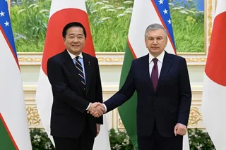 ​​​​​​​Президент Узбекистана принял делегацию Японии