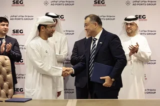 AD Ports Group and SEG Sign two agreements for development of logistics, freight and food trading infrastructure in Uzbekistan