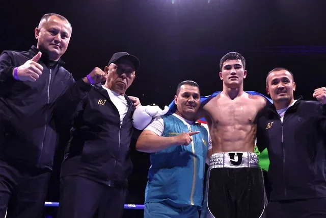Uzbek Boxers Claim Dominant Wins in Manchester