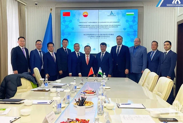 Uzkimyosanoat and HQC to implement joint projects