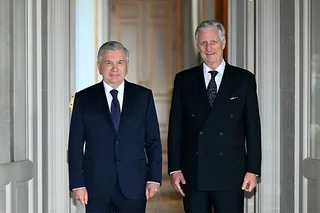 O‘zbekiston Prezidenti Belgiyaliklar Qiroli bilan uchrashdi