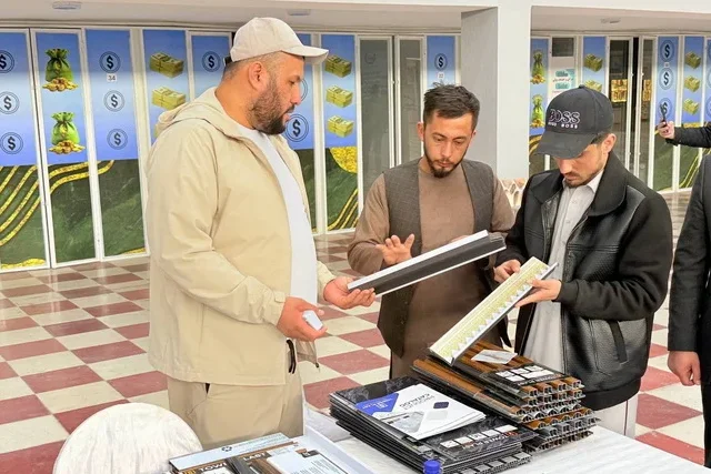 Uzbek Entrepreneurs Visit Trade House in Mazar-i-Sharif