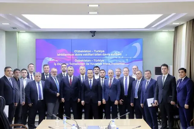 Toshkentda Turkiyaning Oʻzbekistonga investitsiya kiritishi muhokama qilindi