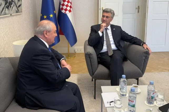Kamilov Holds Talks with Croatian Leadership