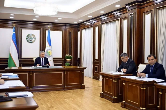 President of Uzbekistan Reviews Plans for Development of Construction Materials Industry