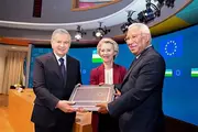 Лидеры Узбекистана и ЕС приветствовали выведение двусторонних отношений на новый, стратегический уровень