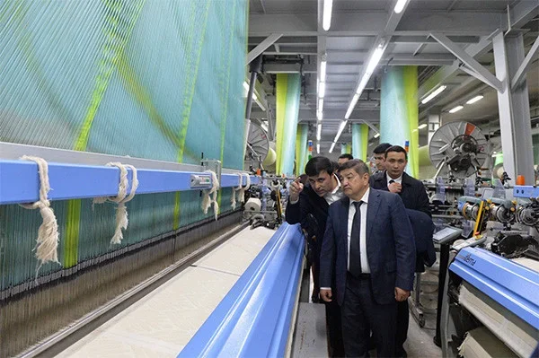 A delegation of Kyrgyzstan visits a number of textile enterprises of Uzbekistan