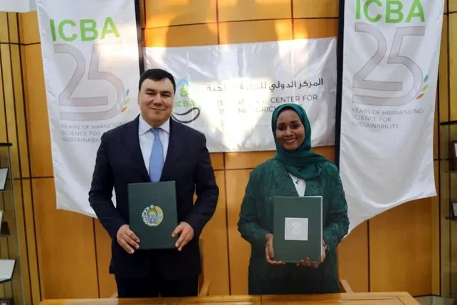 Uzbekistan and ICBA sign memorandum of cooperation in ecology and sustainable agriculture