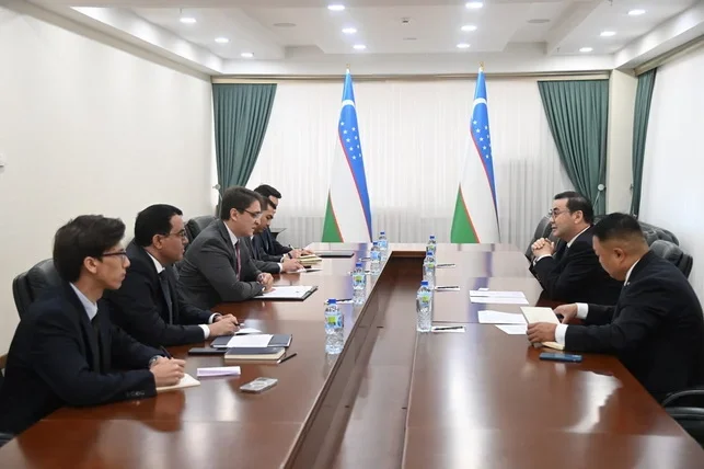 Uzbekistan’s Deputy Foreign Minister Bobur Usmanov Meets with Mongolian Ambassador Daadankhuu Batbaatar