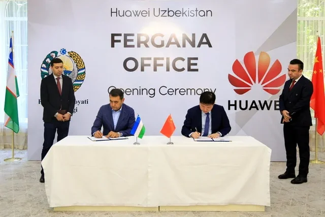 Huawei Opens First Official Office in Ferghana