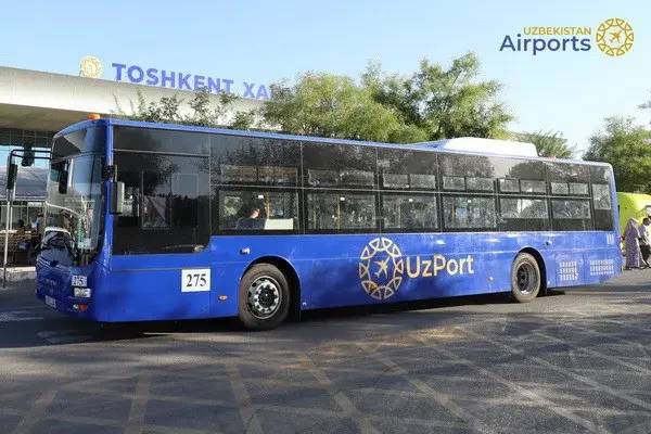 Free inter-terminal shuttle bus launched at Tashkent airport