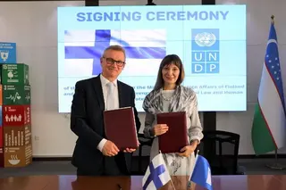 Finland allocates 1.5 million EUR to UNDP for strengthening Rule of Law in Uzbekistan