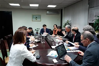 Председатель Госкомтуризма принял представителей французской ассоциации Cluster Montagne