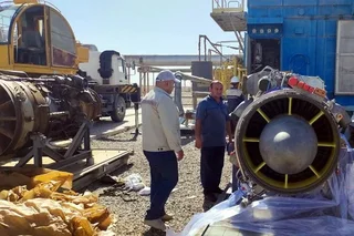 Uzbekneftegaz receives repaired gas turbine engines from Ukraine