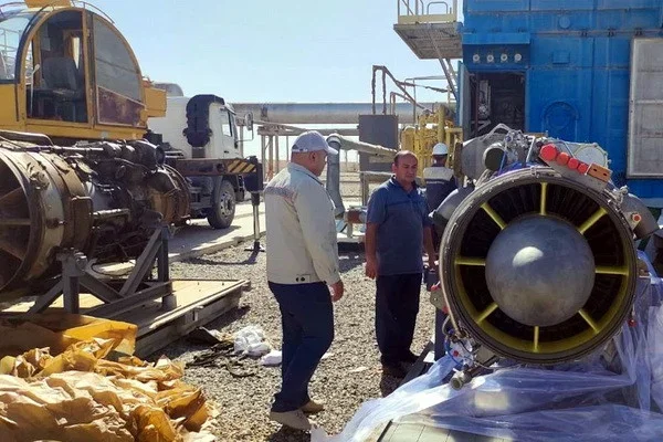 Uzbekneftegaz receives repaired gas turbine engines from Ukraine