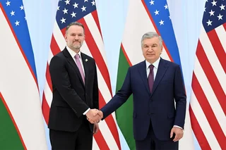 Шавкат Мирзиёев принял Торгового представителя США Джеймисона Грира