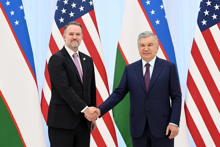 Шавкат Мирзиёев принял Торгового представителя США Джеймисона Грира