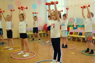 В самых образцовых детских садах республики будут организованы гимнастические залы