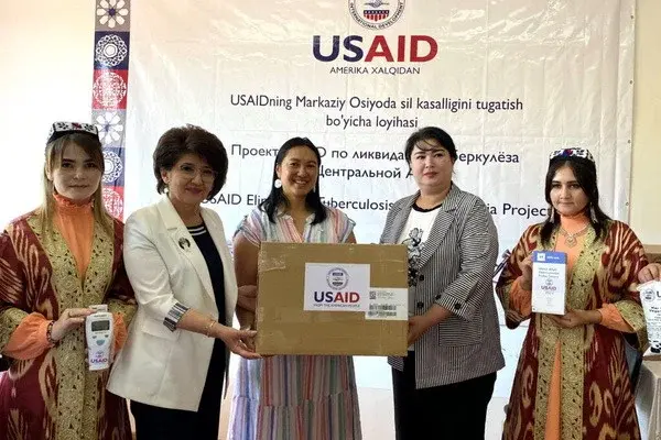 USAID provides equipment to the Jizzakh Regional Center for Phthisiology and Pulmonology