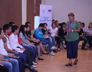 German professor gives master class for Uzbek youth