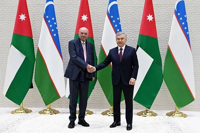 President of Uzbekistan Receives Jordanian Senate Delegation Led by Faisal Al-Fayez