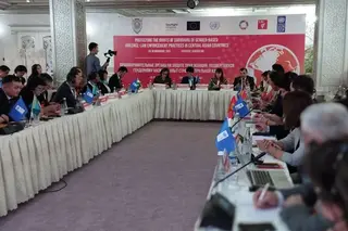 Issues of protecting the rights of persons subjected to gender-based violence are discussed