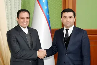 Bakhtiyor Saidov holds talks with the Ambassador of Iran