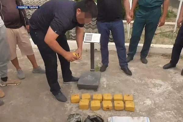 Employees of the State Security Service seized 25.8 kg of hashish