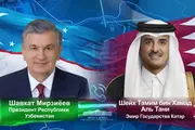 Лидеры Узбекистана и Катара провели телефонный разговор