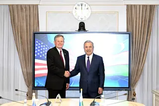 Sodiq Safoyev va Stiv Deyns O‘zbekiston–AQSH munosabatlarini muhokama qildi