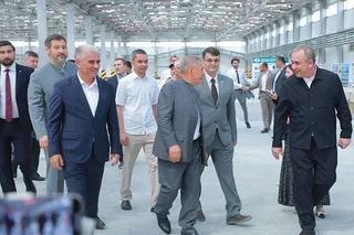 Tataristonlik Rais ish safari bilan Buxoroga tashrif buyurdi