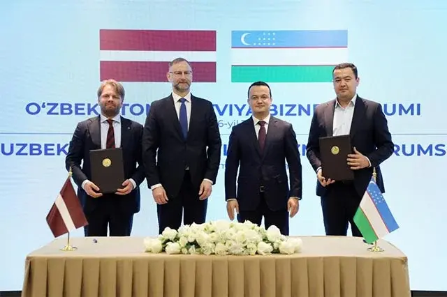 Oʻzbekiston va Latviya bizneslari logistika va sanoat sohalarida hamkorlikni rivojlantirishga kelishib oldilar