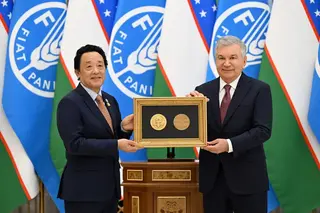Shavkat Mirziyoyev meets FAO chief Qu Dongyu