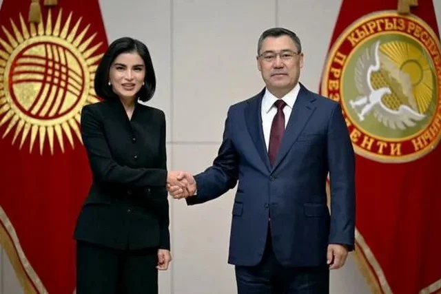 Sadyr Japarov Meets Saida Mirziyoyeva to Discuss Bilateral Cooperation
