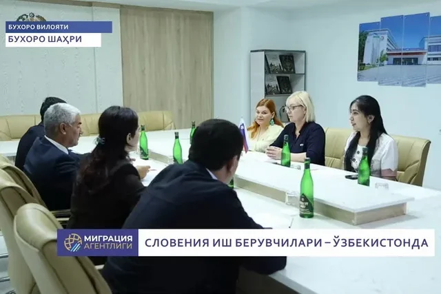O‘zbekistonlik ilk 100 fuqaro sloveniyalik ish beruvchilar bilan mehnat shartnomalari tuzdi