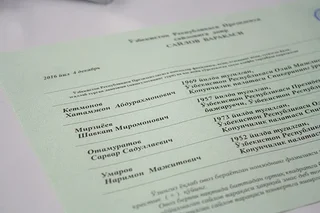 Началось голосование на выборах Президента Республики Узбекистан