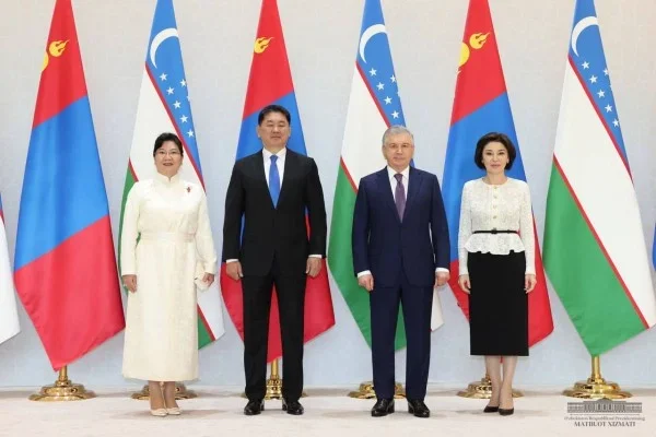 Talks between the Presidents of Uzbekistan and Mongolia starts