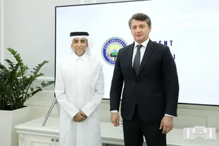 Шавкат Умурзаков встретился с послом Катара