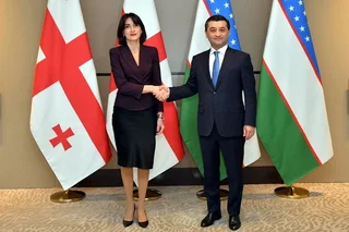 Saidov va Bochorishvili Oʻzbekiston va Gruziya oʻrtasidagi aloqalarni mustahkamlash masalalarini muhokama qilishdi
