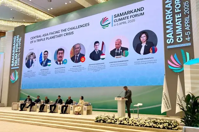 FAO rahbari Viorel Gutsu Samarqand iqlim forumida suv xavfsizligi masalalarida mintaqaviy hamkorlikni muhimligini ta'kidladi