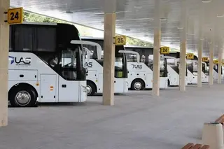 Bus service from Tashkent to Bishkek launched